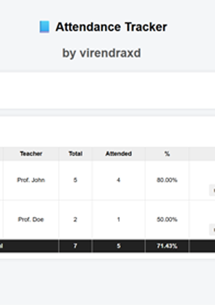 AttendanceTracker background